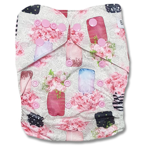 F214 Vases Pink Flowers Ai1
