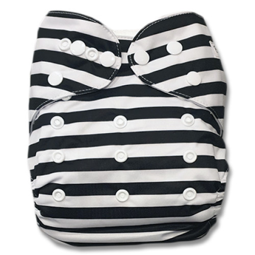 F191 Black White Stripe Ai1