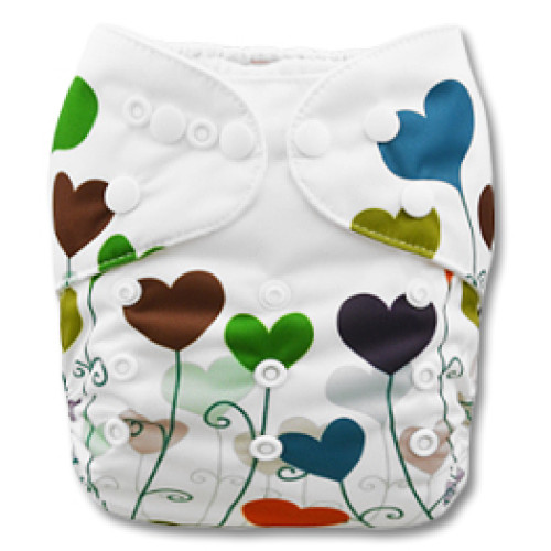 C074 Heart Tulips Position Print