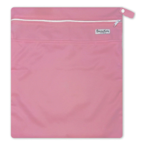 W001 Bright Pink Smooth Wet Bag