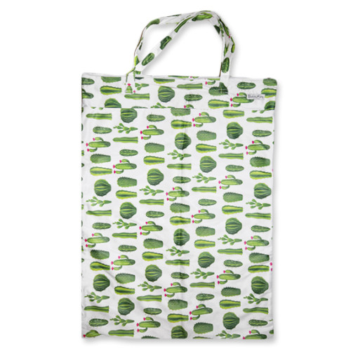 XLW004 - XL Wet Bag - Green Cactus