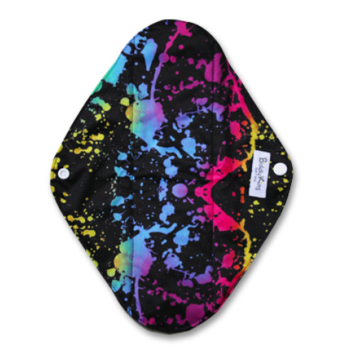 Large Mama Cloth MINKY Paint Splashes